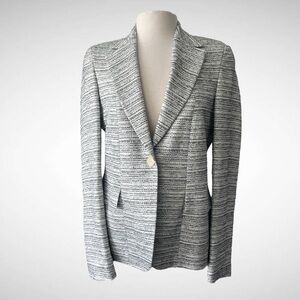ZANELLA JACKET Linen Blend Size 8
